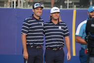 Scottie Scheffler and Sam Burns (Source: Imagn)